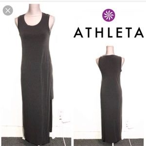 Athleta maxi dress with a slit